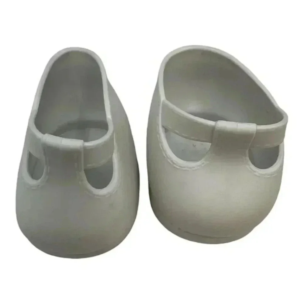 Vintage‎ Cabbage Patch Kids Doll Shoes - White - Used in Good Condition - Picture 3 of 13